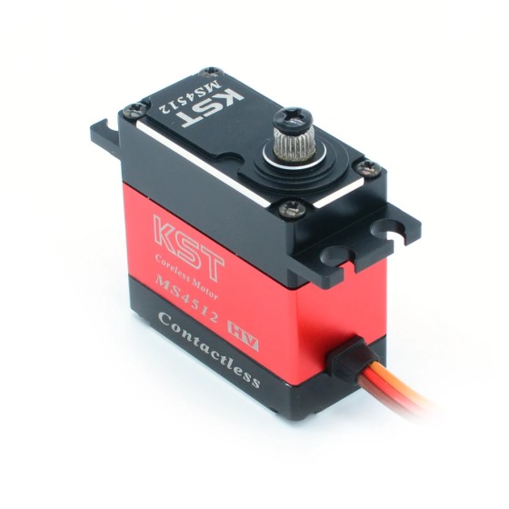 2023 News KST MS4512 HV 8.4V 45kg 0.14sec Servo High Performance Metal UAV Servo Motor Robot UAV Hobby Education